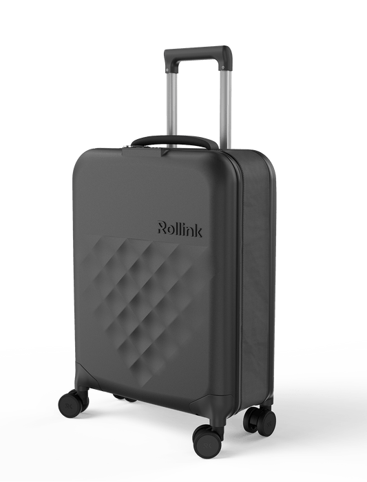 Rollink Flex 360° Collapsible 4-Wheel International Carry-On Luggage