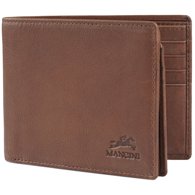 Mancini BELLAGIO Portefeuille RFID avec Volet à Gauche