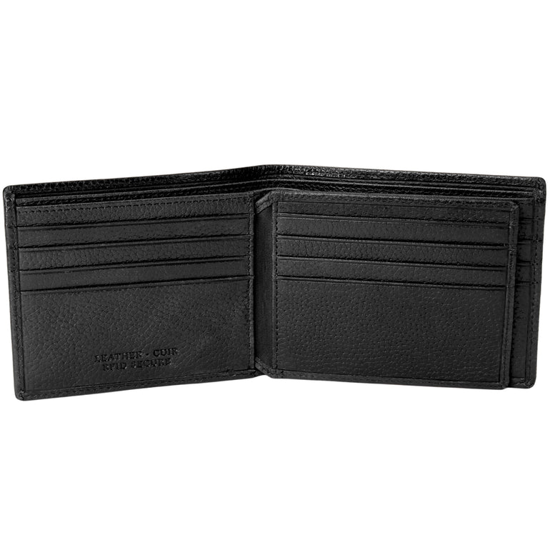 Mancini Fifth Avenue RFID Secure Center Wing Billfold