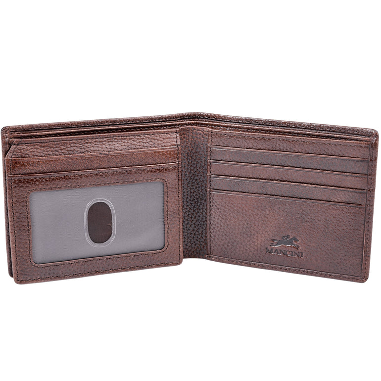 Mancini Fifth Avenue RFID Secure Left Wing Billfold