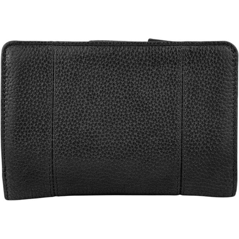 Mancini Fifth Avenue RFID Secure Medium Clutch Wallet
