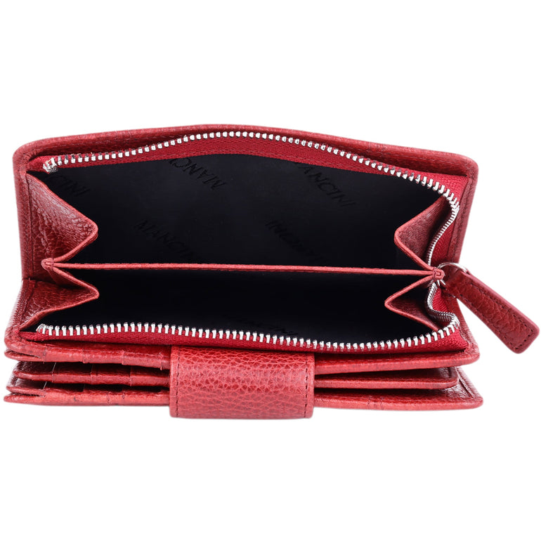 Mancini Fifth Avenue RFID Secure Medium Clutch Wallet