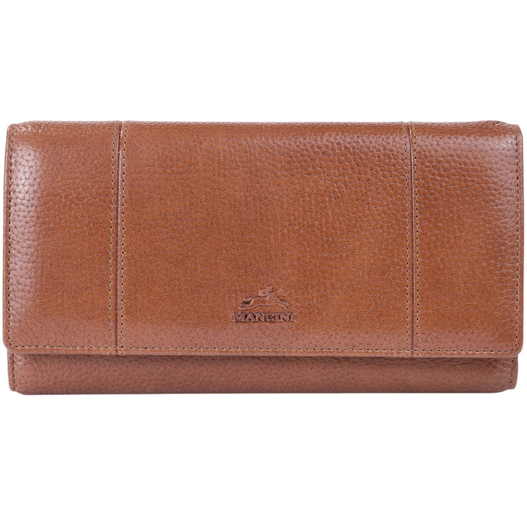 Mancini Fifth Avenue RFID Secure Trifold Wallet