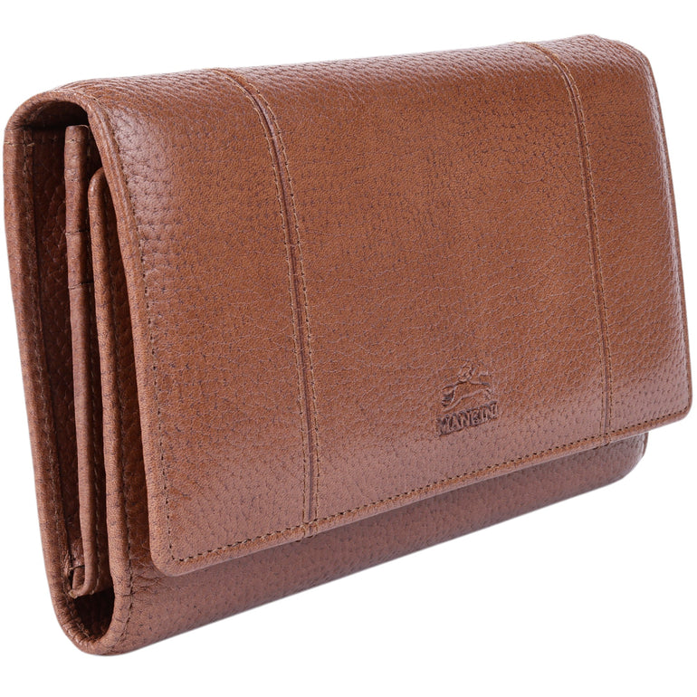 Mancini Fifth Avenue RFID Secure Trifold Wallet