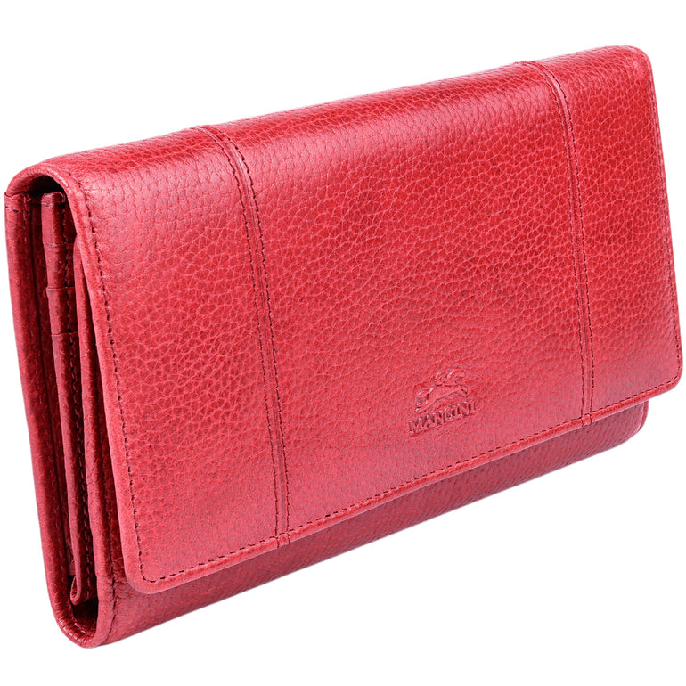 Mancini Fifth Avenue RFID Secure Trifold Wallet