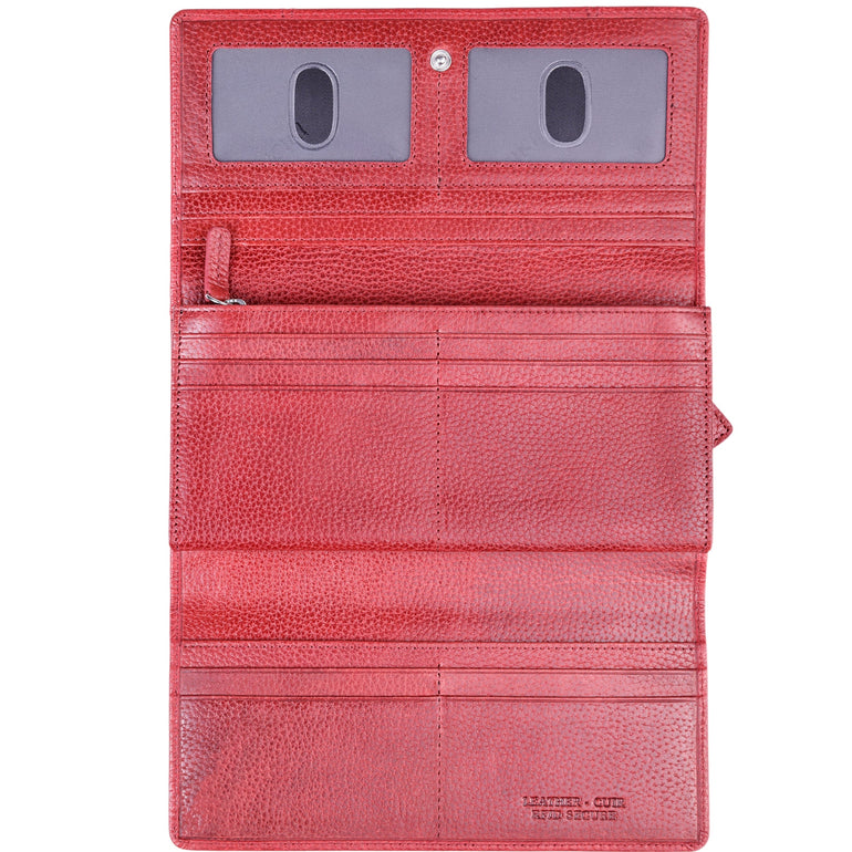 Mancini Fifth Avenue RFID Secure Trifold Wallet