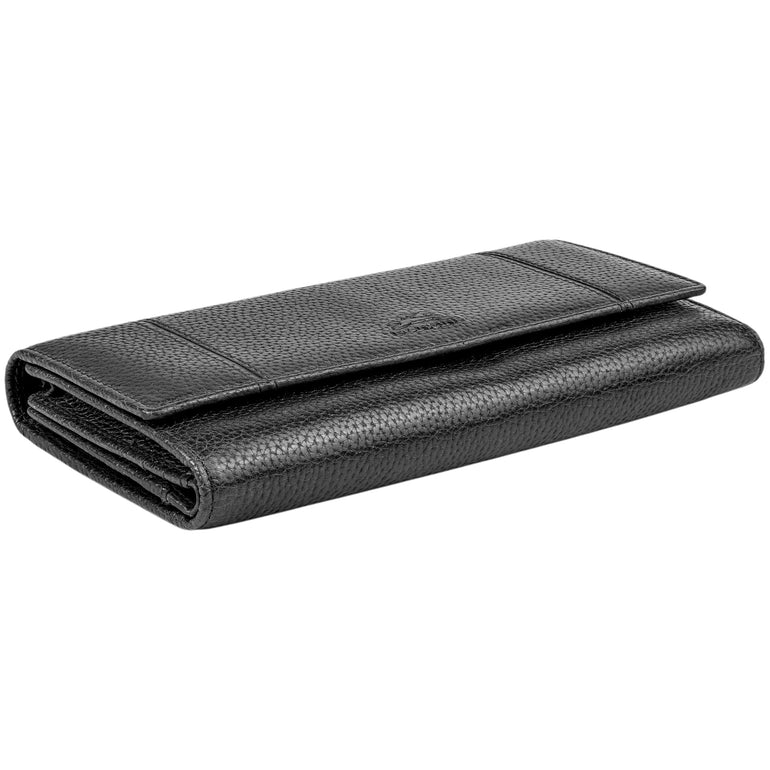 Mancini Fifth Avenue RFID Secure Quad Fold Wallet