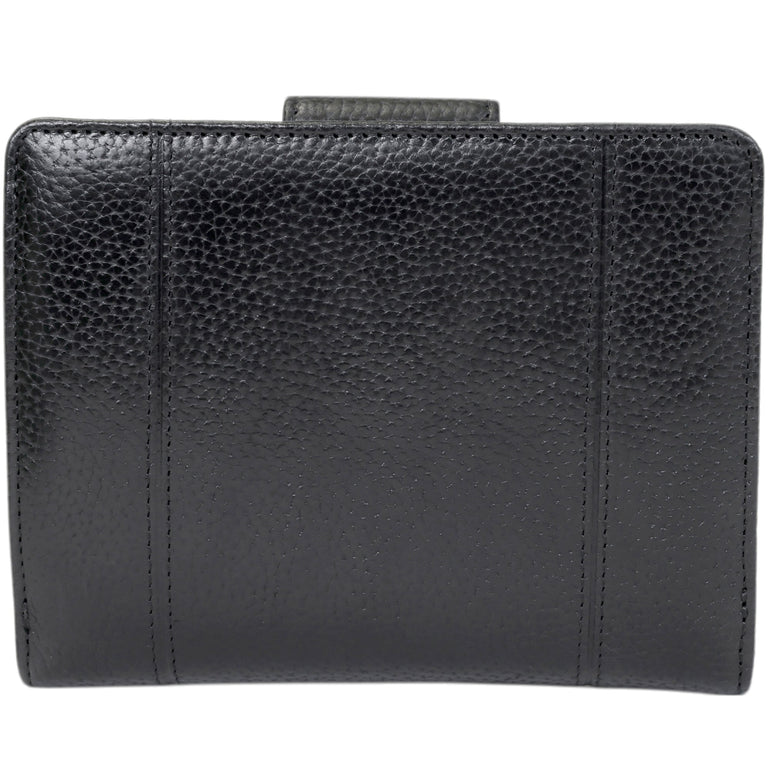Mancini Fifth Avenue RFID Secure Medium Clutch Wallet