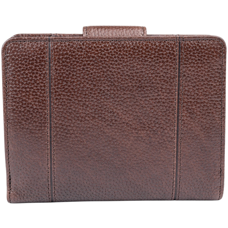 Mancini Fifth Avenue RFID Secure Medium Clutch Wallet