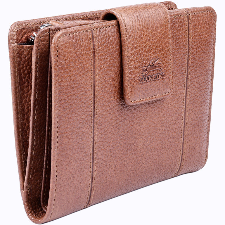 Mancini Fifth Avenue RFID Secure Medium Clutch Wallet