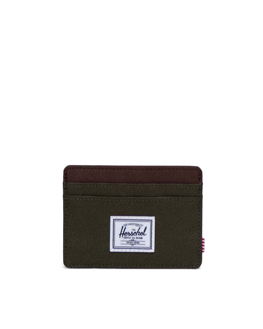 Herschel Charlie Porte-cartes - Ivy Green/Chicory Coffee