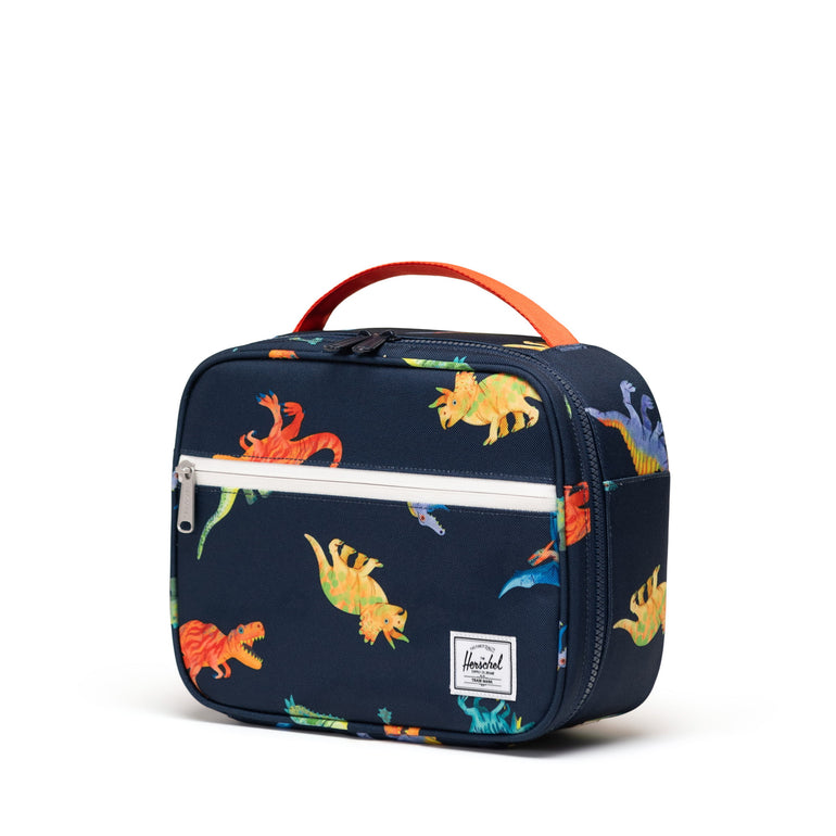 Herschel Pop Quiz Lunch Box Little Herschel - Watercolour Dinos Darkest Navy