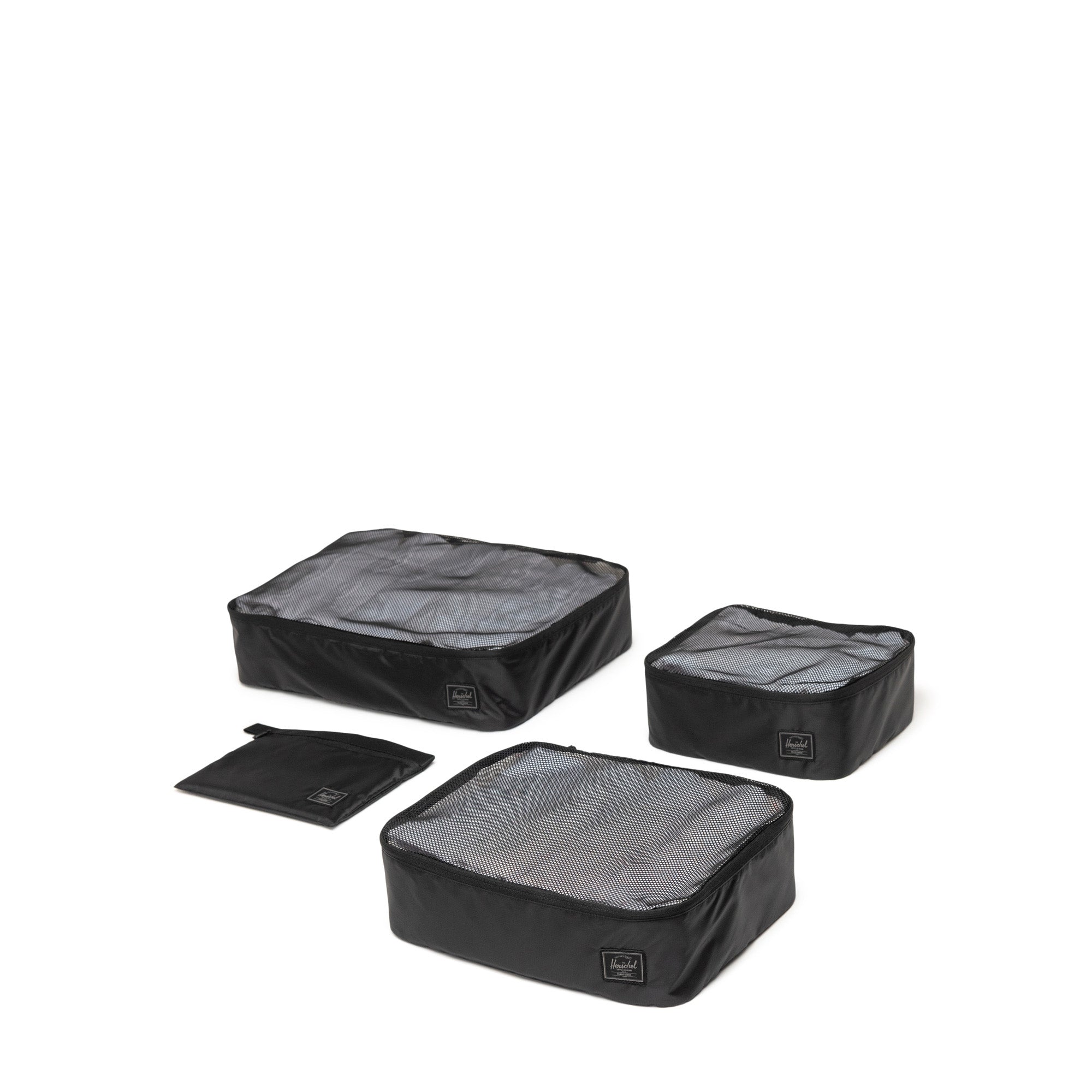 Herschel Kyoto Cubes de rangement - Black Tonal