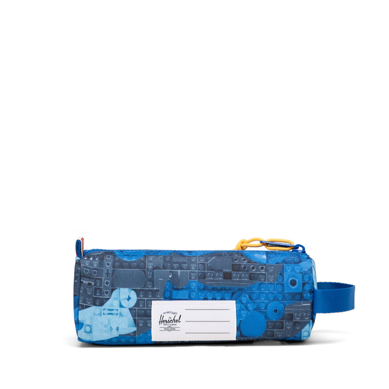 Herschel LEGO Settlement Pencil Case Little Herschel - Abstract Bricks Blue