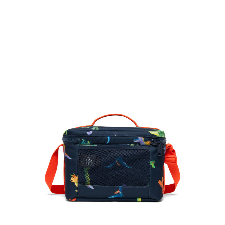 Herschel Heritage Crossbody Lunch Box LH - Watercolour Dinos Darkest Navy