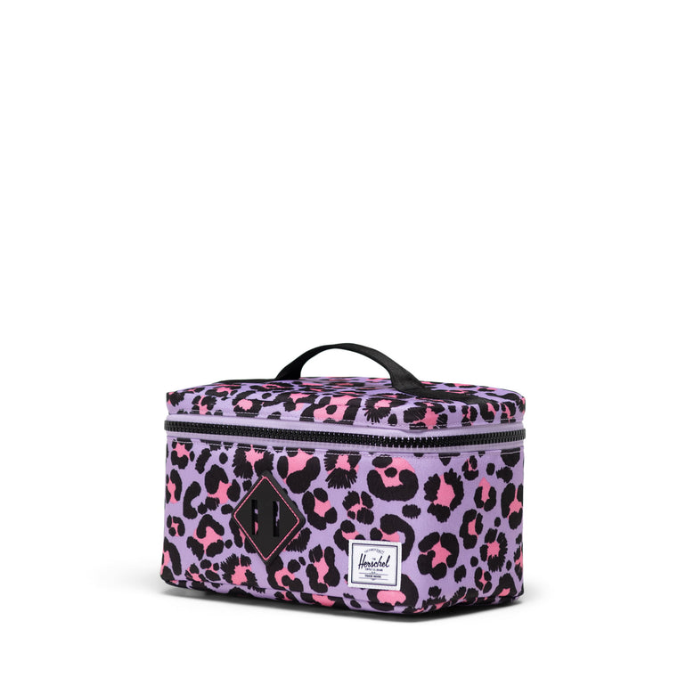Herschel Heritage Lunch Box Little Herschel - Scribble Leopard Sachet Pink