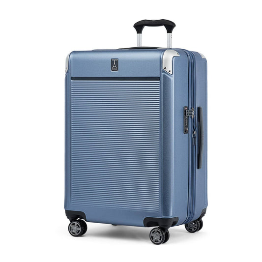 Travelpro Platinum® Elite Valise à roulettes extensible de taille moyenne à coque rigide
