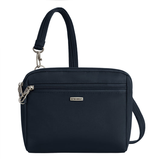Travelon Anti-Theft Classic Sac à bandoulière convertible en sac de taille