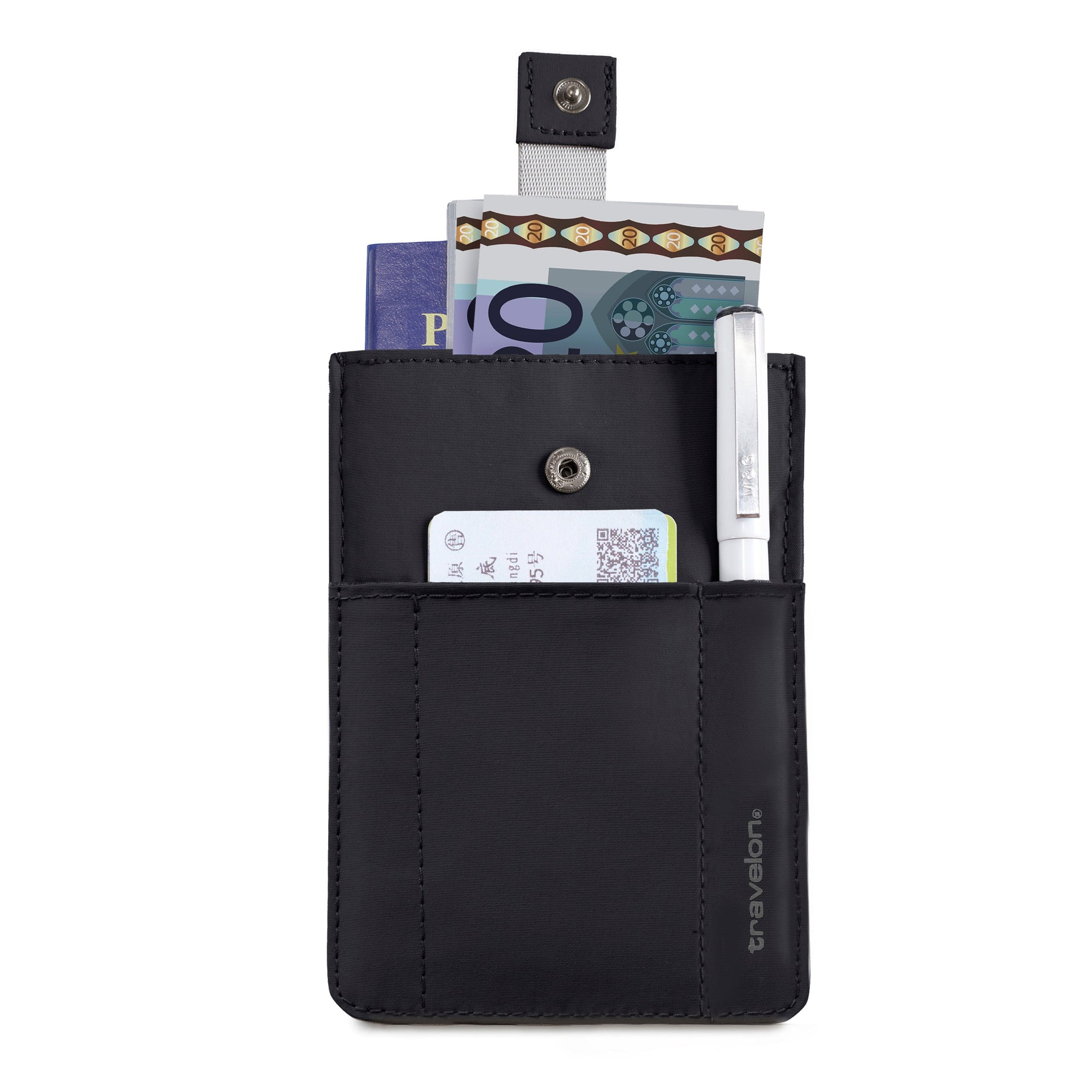 Travelon RFID Blocking Pull-Up Passport Holder