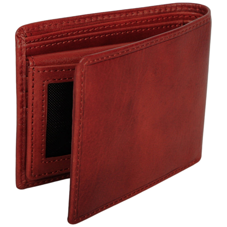 Mancini Pelle D’oro RFID Secure Left Wing Billfold