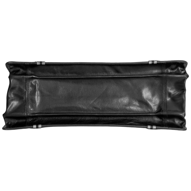 Mancini Pelle D’oro Luxurious 17.3” Laptop Litigator Briefcase