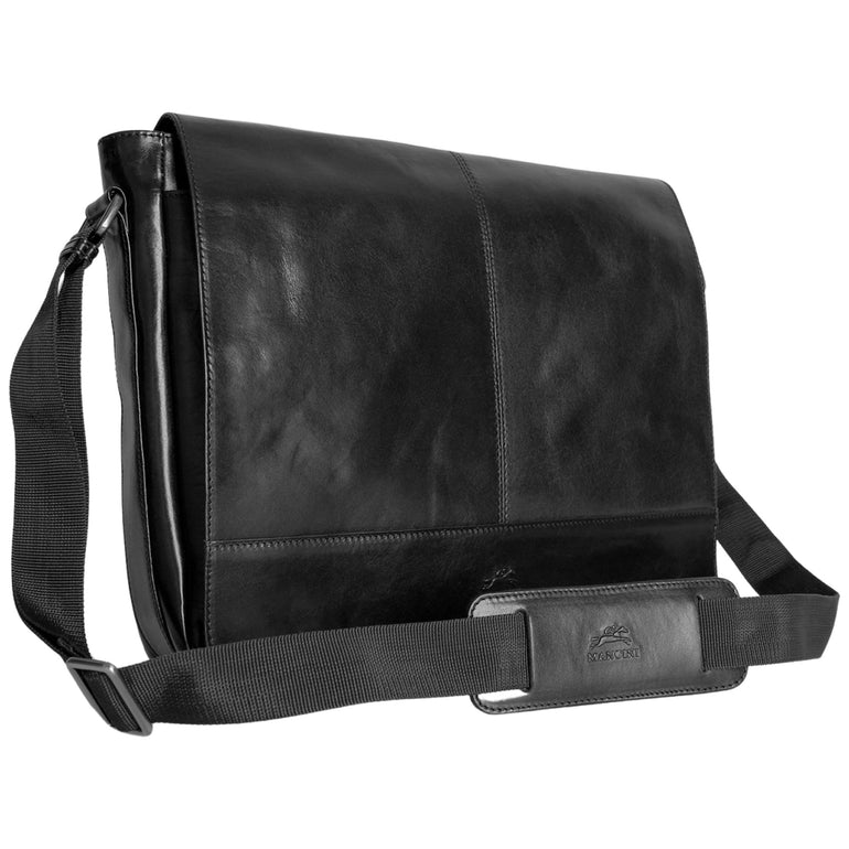 Mancini Pelle D’oro 15” Laptop / Tablet Messenger Bag