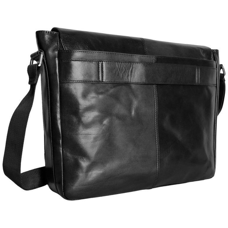 Mancini Pelle D’oro 15” Laptop / Tablet Messenger Bag