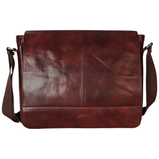Mancini Pelle D’oro 15” Laptop / Tablet Messenger Bag