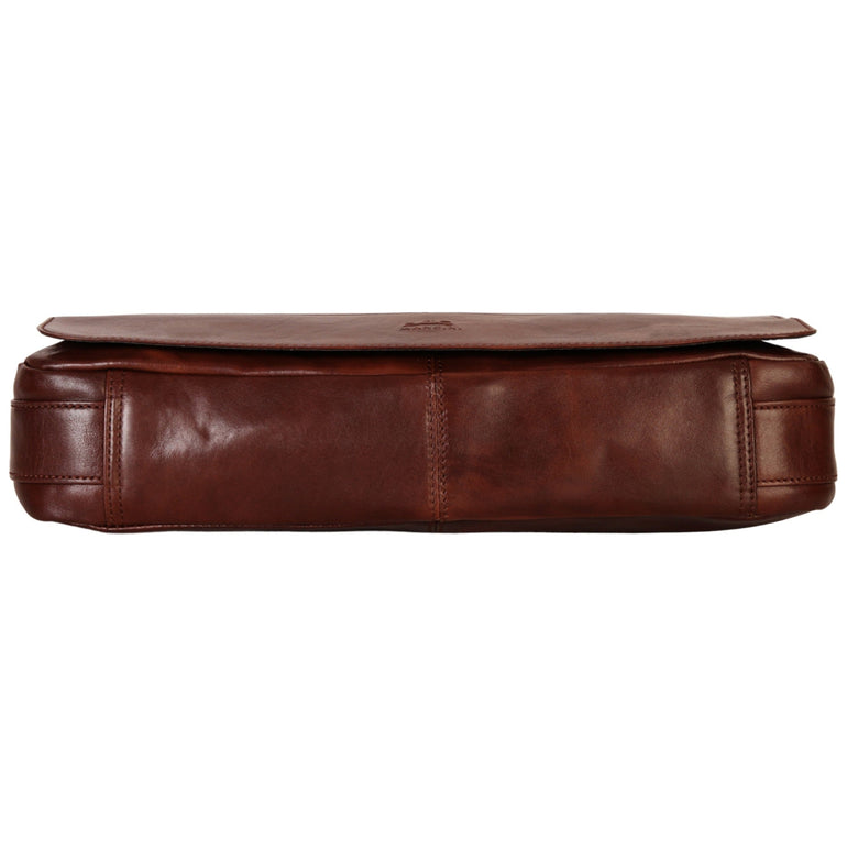 Mancini Pelle D’oro 15” Laptop / Tablet Messenger Bag