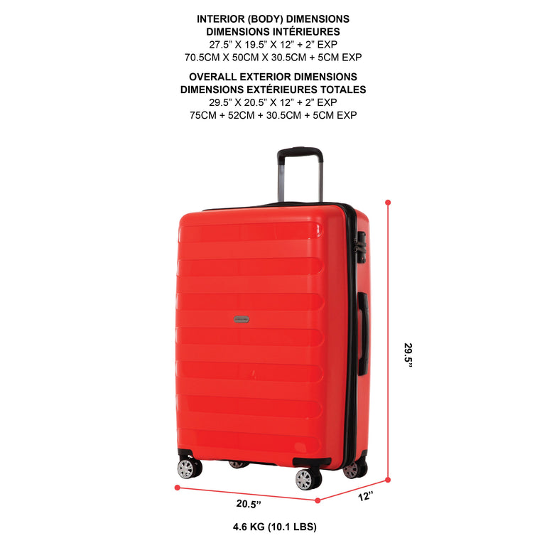 Air Canada Eerie Grande Valise Rigide