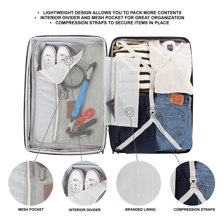 Air Canada Optimum Ensemble de Valises Rigides