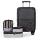 Skross Studio K 20” Hardside Carry-On Luggage with 3 Packing Cubes