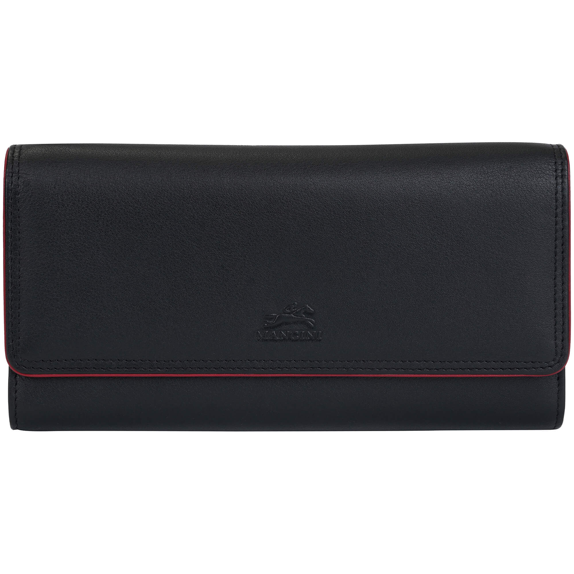 Mancini Sonoma Portefeuille quadriplié pour femmes avec une protection RFID renforcée