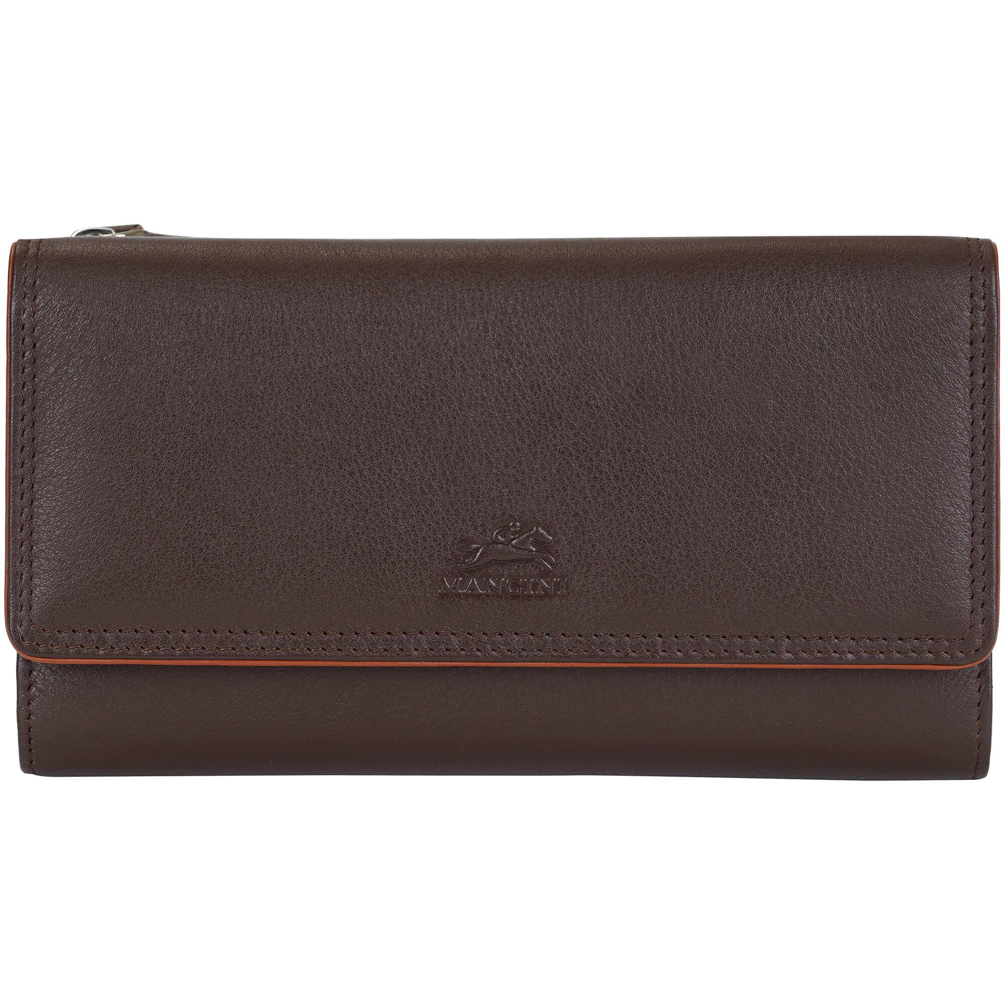 Mancini Sonoma Portefeuille de poignet de taille moyenne pour femmes avec une protection RFID renforcée
