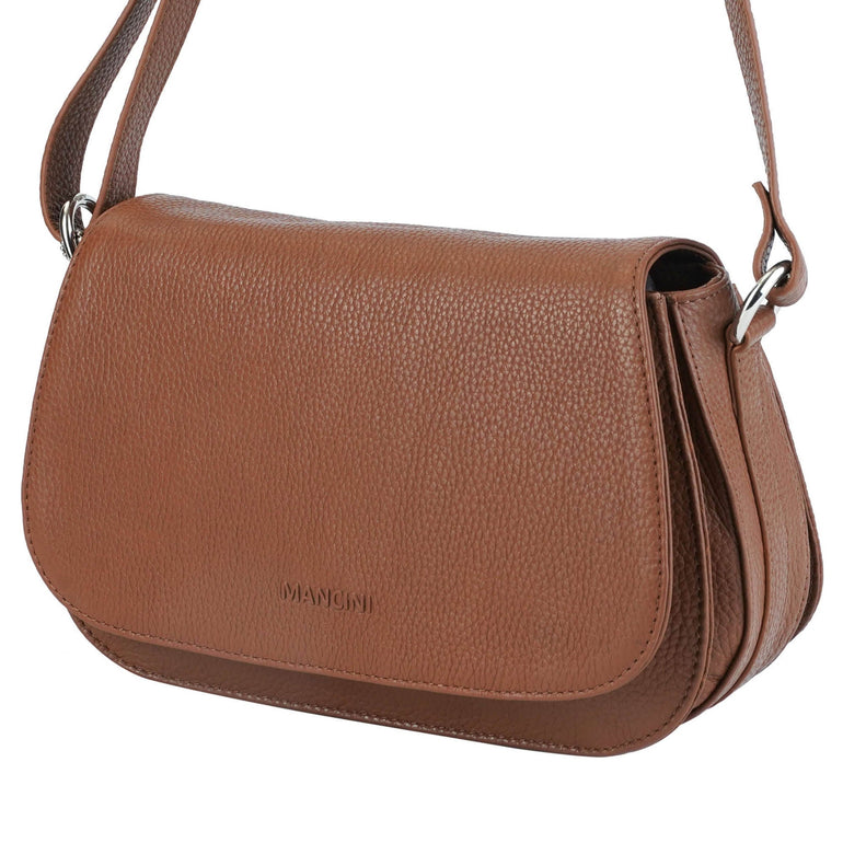 Mancini Pebbled Isabella Sac à bandoulière