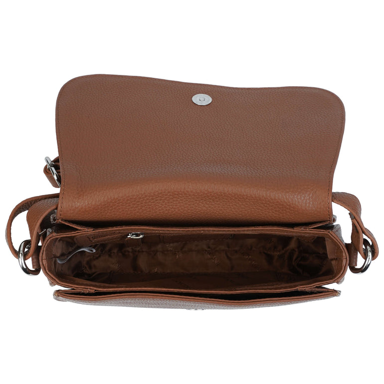 Mancini Pebbled Isabella Sac à bandoulière