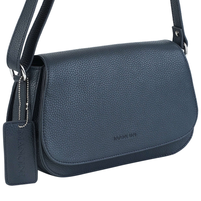 Mancini Pebbled Isabella Sac à bandoulière