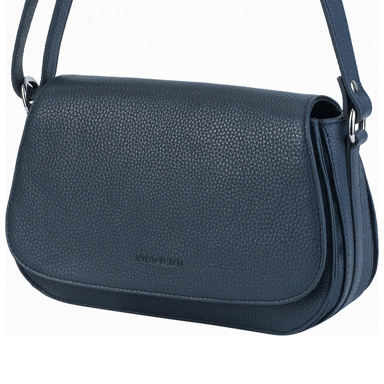 Mancini Pebbled Isabella Sac à bandoulière