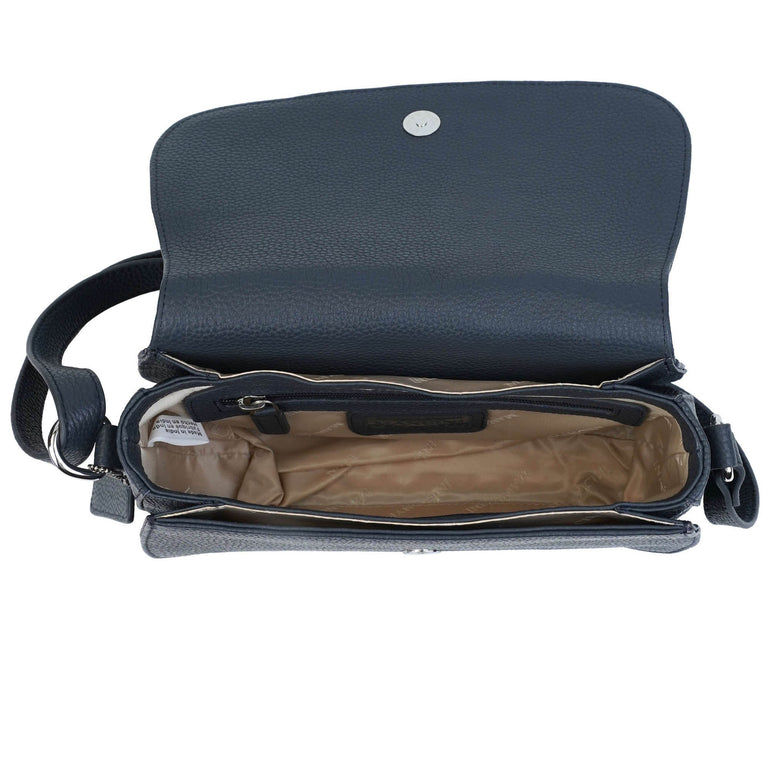 Mancini Pebbled Isabella Sac à bandoulière