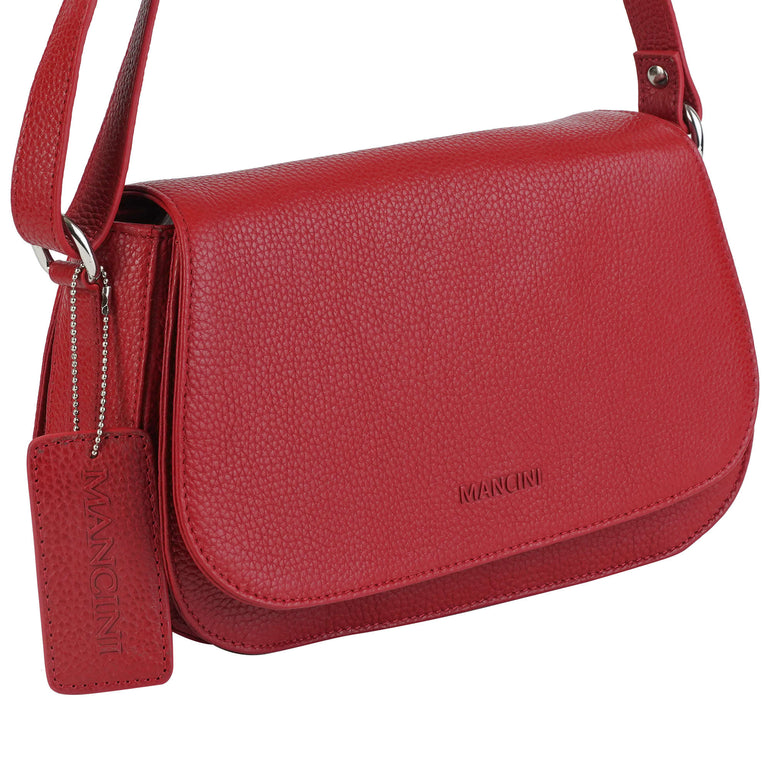 Mancini Pebbled Isabella Sac à bandoulière