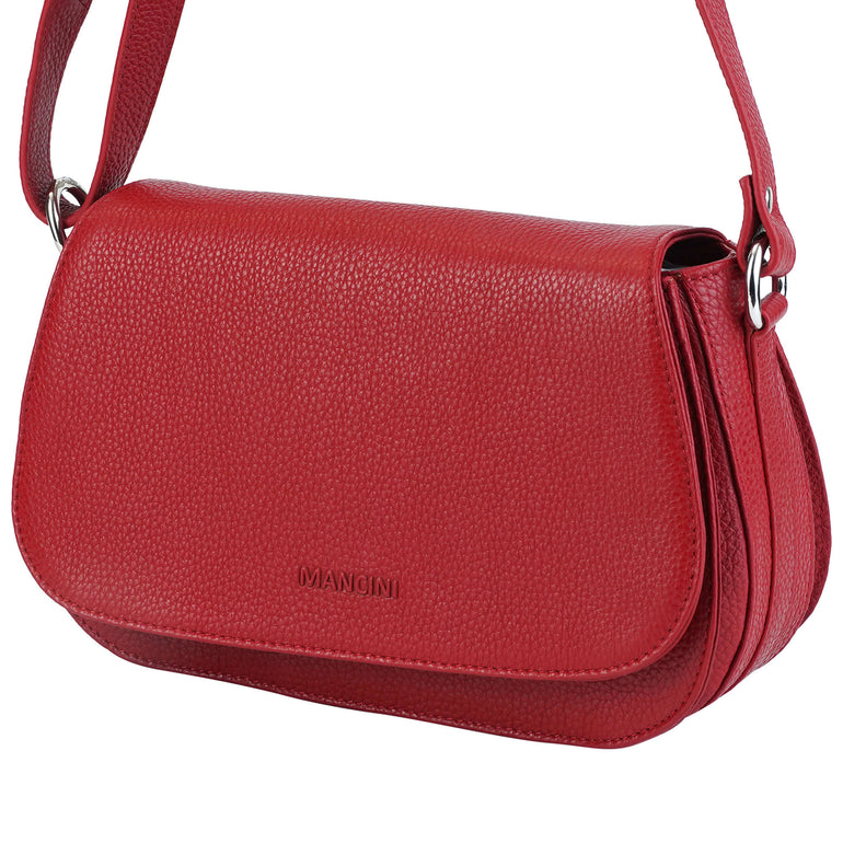 Mancini Pebbled Isabella Sac à bandoulière