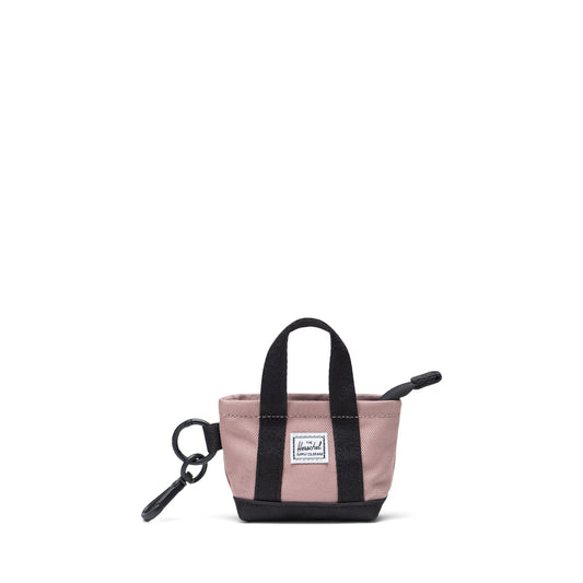 Herschel Heritage Tote Bag Charm - Ash Rose