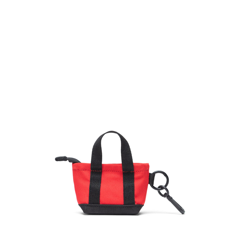 Herschel Heritage Tote Bag Charm - Bright Red