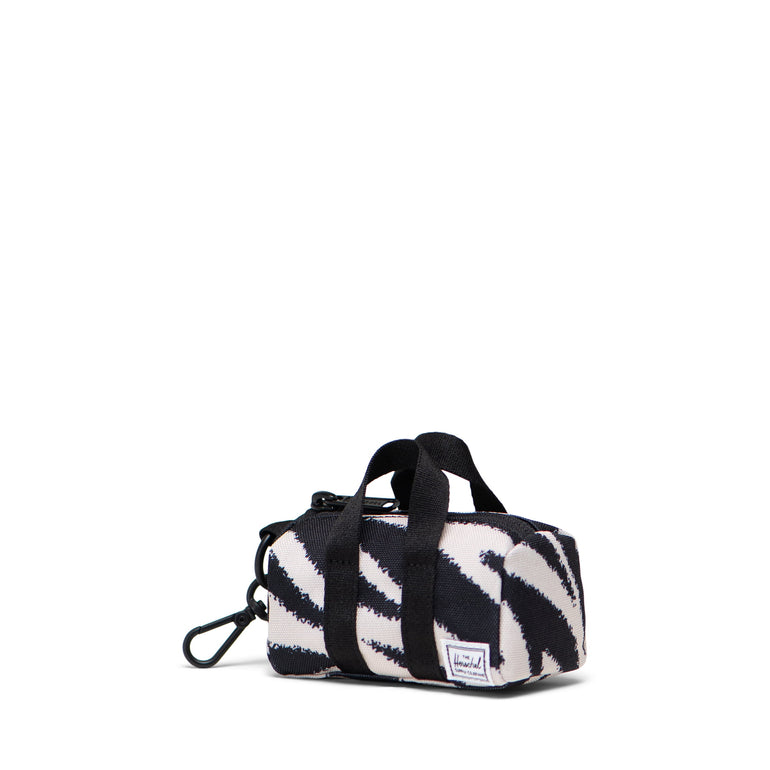 Herschel Novel Duffle Bag Charm - Zebra