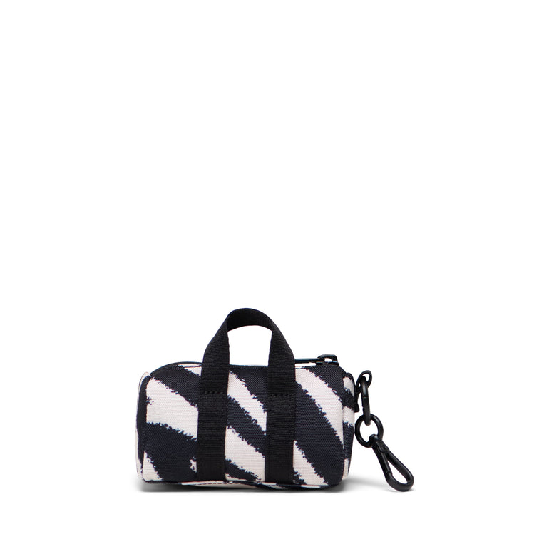Herschel Novel Duffle Bag Charm - Zebra