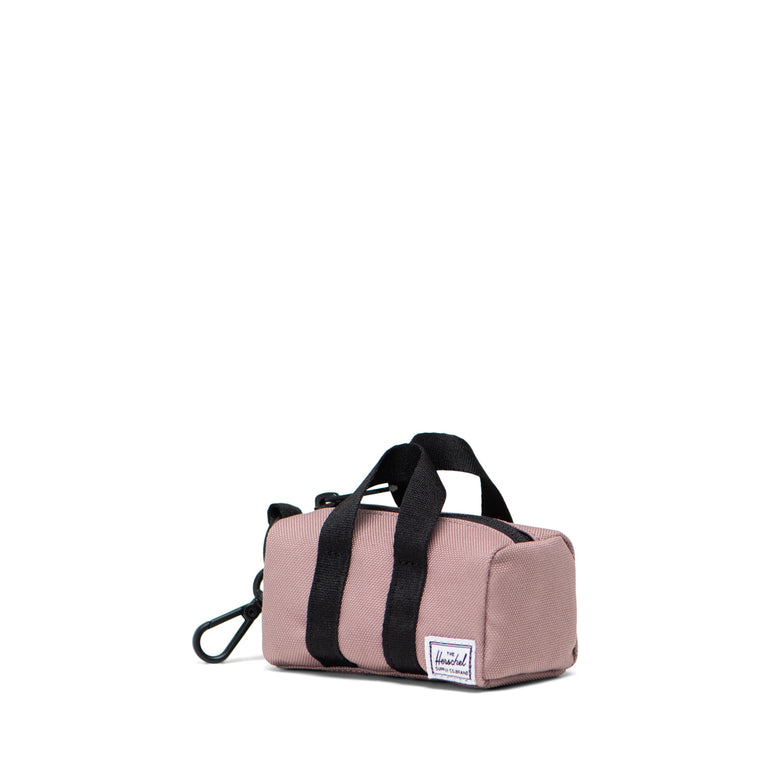 Herschel Novel Duffle Bag Charm - Ash Rose