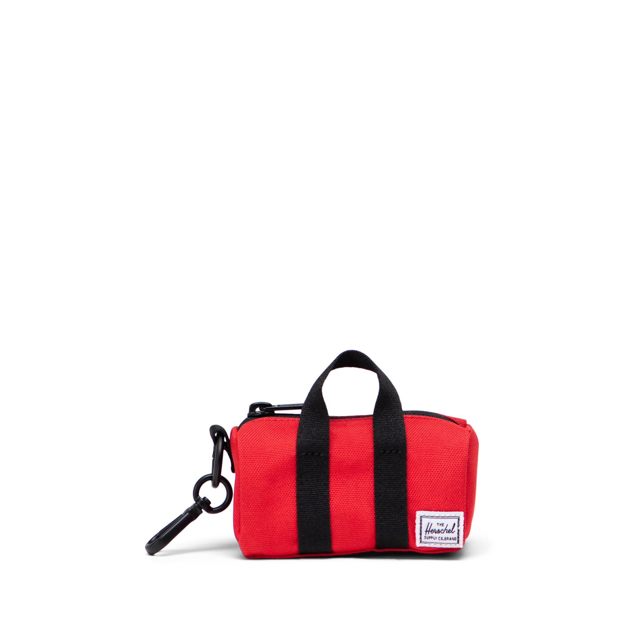 Herschel Novel Duffle Bag Charm - Bright Red