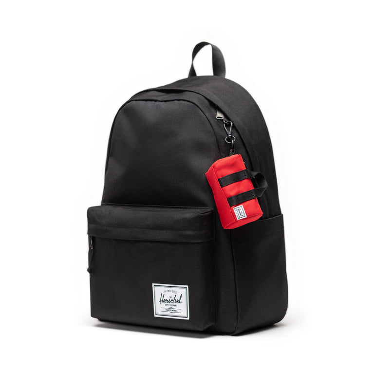 Herschel Novel Duffle Bag Charm - Bright Red