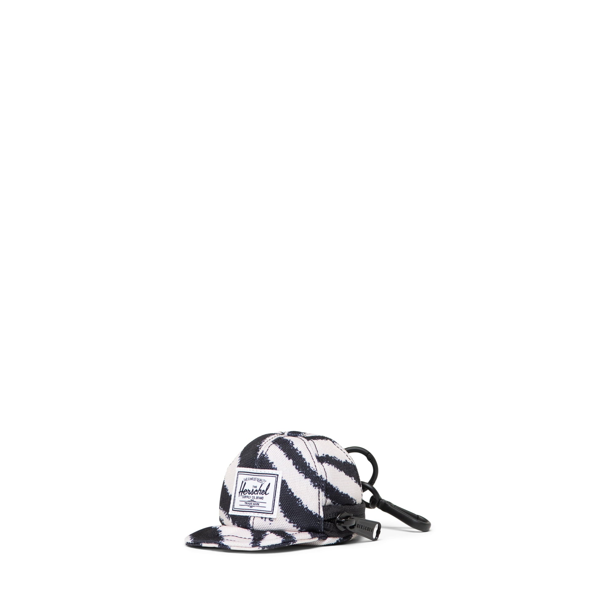 Sylas Classic Cap Bag Charm - Zebra