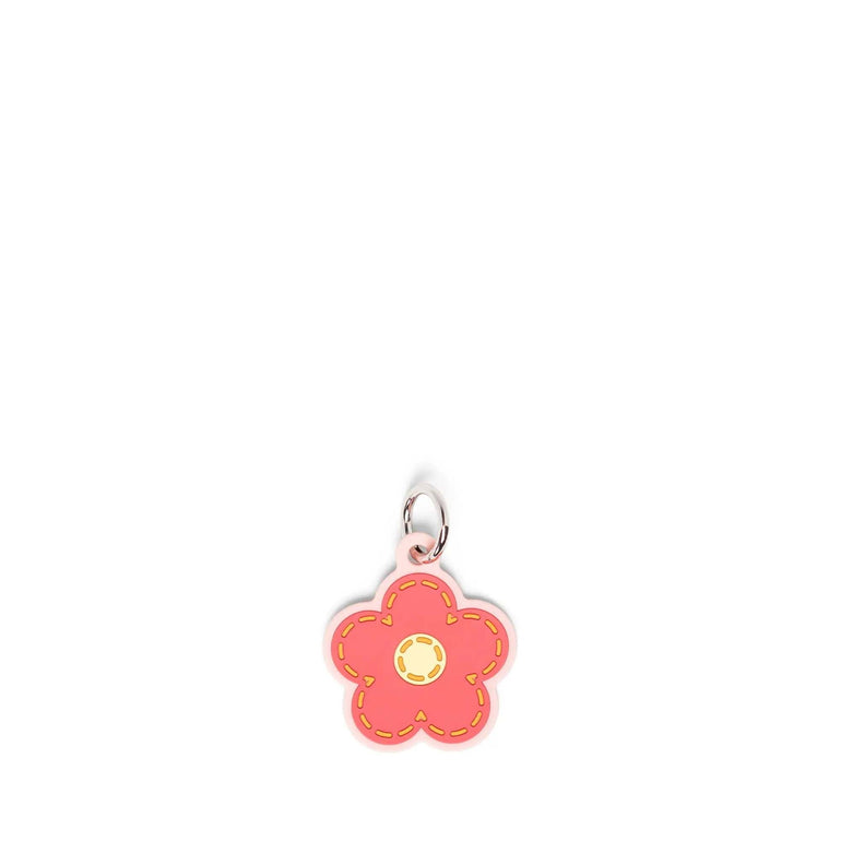 Herschel Daisy Bag Charm - Pink Daisy